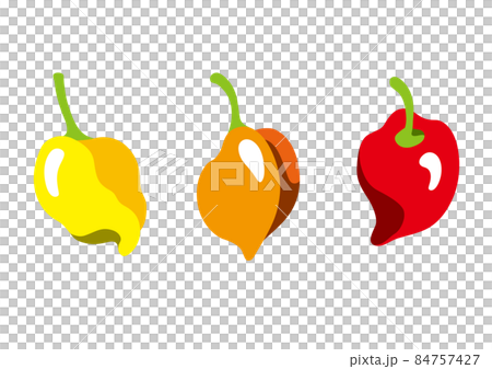 habañero pepper 84757427