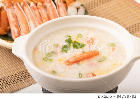 カニ雑炊(ずわい蟹) カニ雑炊(ずわい蟹) 84758782