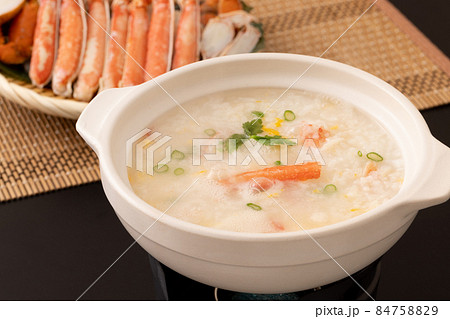 カニ雑炊(ずわい蟹) カニ雑炊(ずわい蟹) 84758829