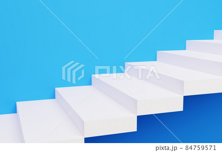3D素材_シンプルな階段 3D素材_シンプルな階段 84759571
