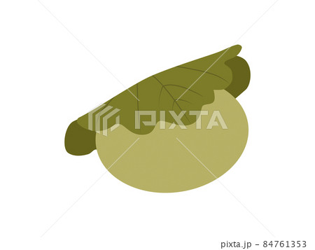 草餅 和菓子 端午の節句 こどもの日のイラスト素材