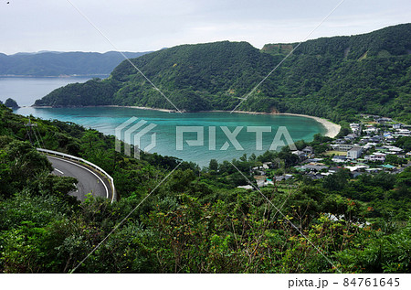 瀬戸内町の嘉鉄の集落の「ハートが見える風景」 84761645