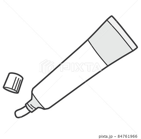 チューブタイプの軟膏薬を出している チューブタイプの軟膏薬を出している 84761966