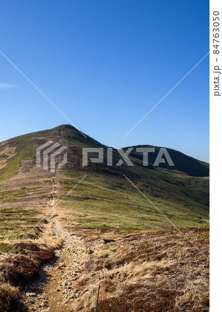 谷川連峰の山並み・平標山 谷川連峰の山並み・平標山 84763050