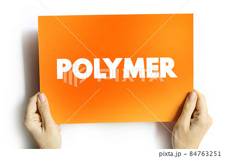Polymer text quote on card, concept background Polymer text quote on card, concept background 84763251