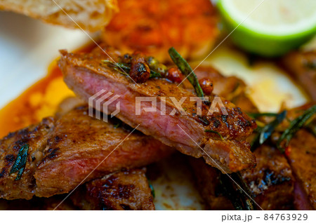 roasted grilled ribeye beef steak butcher selection roasted grilled ribeye beef steak butcher selection 84763929