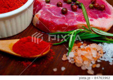 raw uncooked ribeye beef steak butcher selection raw uncooked ribeye beef steak butcher selection 84763962