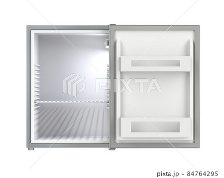 Open small refrigerator 84764295