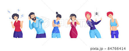 People mental states. Depression, anorexia, bulimia, sleep disorder, aggression, anxiety, phobia. Set of psychologic and psychiatry mental disorders and illnesses, emotional problem People mental states. Depression, anorexia, bulimia, sleep disorder, aggression, anxiety, phobia. Set of psychologic and psychiatry mental disorders and illnesses, emotional problem 84766414