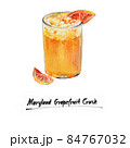 Cocktail Maryland grapefruit crush 84767032