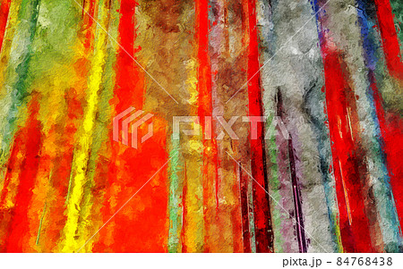 Abstract watercolor background. Colored brush strokes 84768438