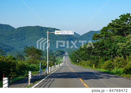 榛名湖メロディーライン（走ると音楽が聞こえる道路）県立榛名公園（群馬県高崎市） 84768472