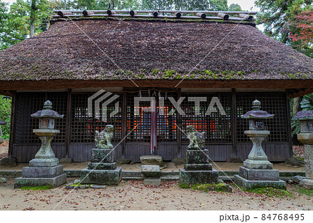 山の辺の道 夜都伎神社 天理市乙木町 2021年11月12日撮影 84768495