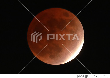 2021年11月19日　日本で観られたほぼ皆既月食の部分月食経過 84768930