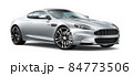 Silver coupe car	 84773506