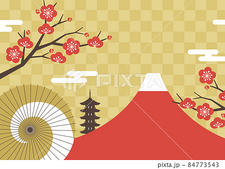 The日本や京都のイメージ景色背景 84773543