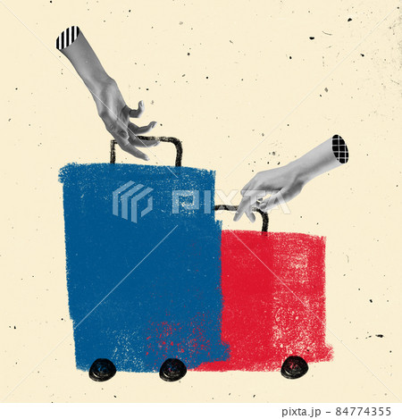 Hands aesthetic on light background, artwork. Concept of travel, community, togetherness, symbolism, surrealism. Hands aesthetic on light background, artwork. Concept of travel, community, togetherness, symbolism, surrealism. 84774355