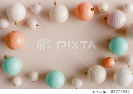 Christmas background 3D rendering 84774930
