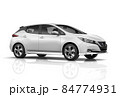 White electric car	 84774931