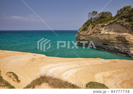 Canal D'amour on Corfu island, Greece 84777738