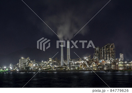 [山口県]周南市の工場夜景 84779626