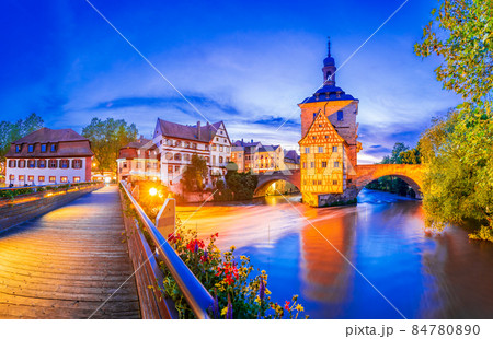 Bamberg, Germany - Medieval town in Franconia, historical Bavari 84780890