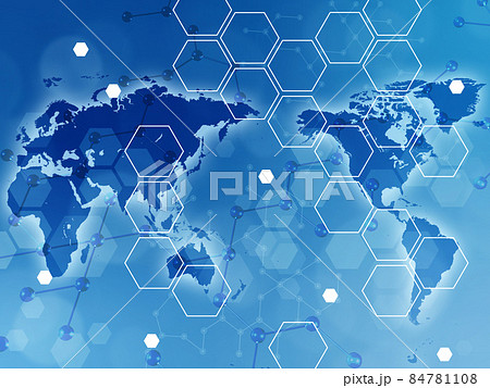 バイオテクノロジー　背景素材 84781108