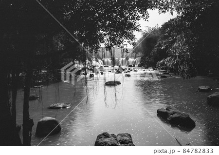Landscape photo film: Giang Dien waterfall  84782833