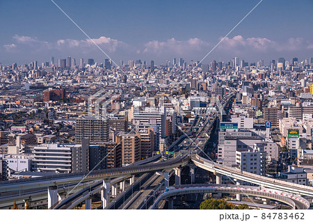 《大阪府》交通イメージ・東大阪ジャンクション 《大阪府》交通イメージ・東大阪ジャンクション 84783462