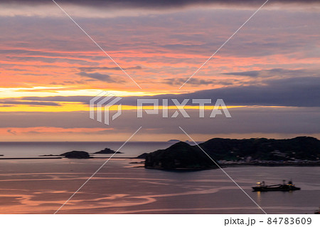 長崎の夕陽 長崎の夕陽 84783609