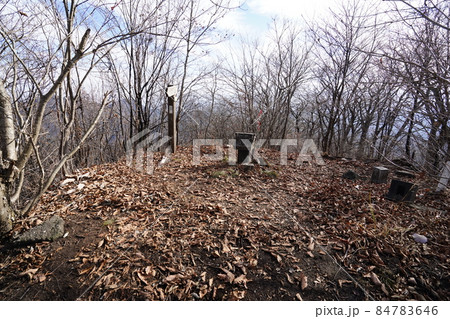 群馬県榛名山周辺 杖の神峠から杏ケ岳ハイキング 杏ケ岳山頂 群馬県榛名山周辺 杖の神峠から杏ケ岳ハイキング 杏ケ岳山頂 84783646