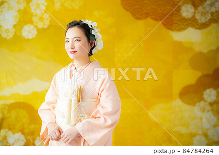 花嫁 色掛下 総絞り 花嫁 色掛下 総絞り 84784264