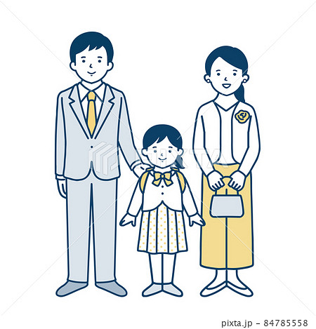 小学校の入学式 親子 小学校の入学式 親子 84785558