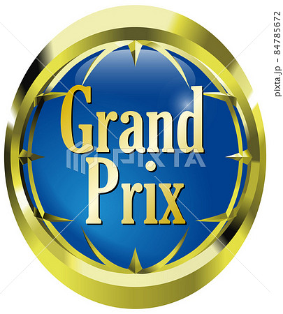 Grand Prix 黄金の地球エンブレム 青 Grand Prix 黄金の地球エンブレム 青 84785672