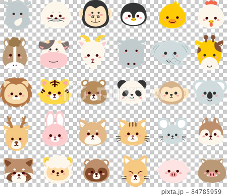 動物圖標集 84785959