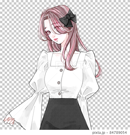 ガーリーコーデ 84789054
