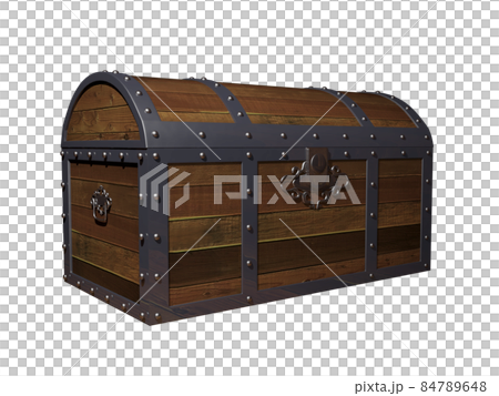 宝箱　宝　財宝　トレジャー　CG 84789648