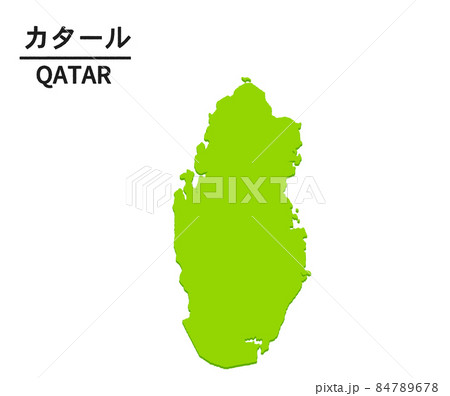 カタールのイラスト 84789678