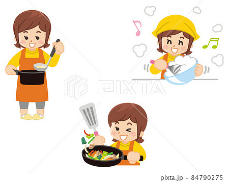 memasak clipart people