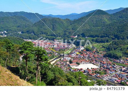 城下町　津和野　津和野城より 84791379