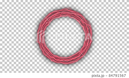 CG laser beam that shines in a ring - Stock Illustration [84791567] - PIXTA