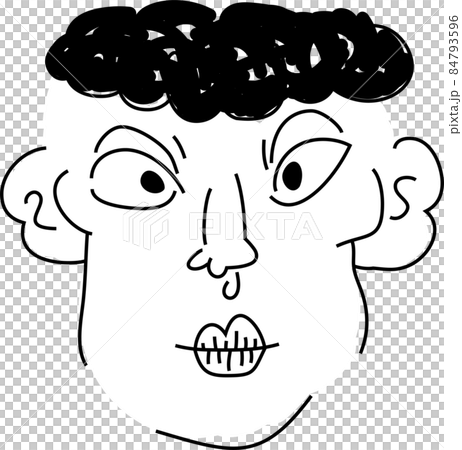 ブサイクなおじさんおばさんの顔 面白い 手描き ブサイクなおじさんおばさんの顔 面白い 手描き 84793596