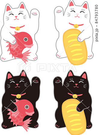 招き猫4匹 84793780