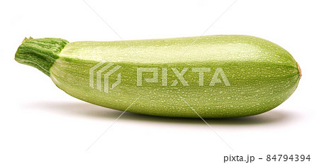Studio shot of zucchini marrow isolated on white background Studio shot of zucchini marrow isolated on white background 84794394