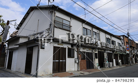 2021年11月1日に一斉閉店した兵庫県尼崎市の「かんなみ新地」 84798295