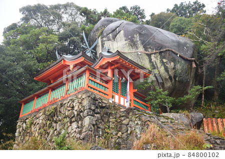 神倉神社・ゴトビキ岩 神倉神社・ゴトビキ岩 84800102