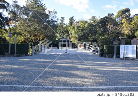 【伊勢神宮】外宮　表参道火除橋 84801282