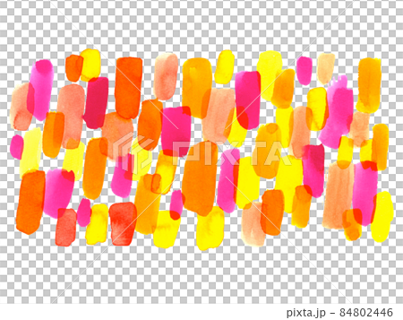 Watercolor gradient of red, yellow and pink Watercolor gradient of red, yellow and pink 84802446