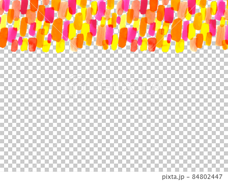 Watercolor gradient of red, yellow and pink 84802447