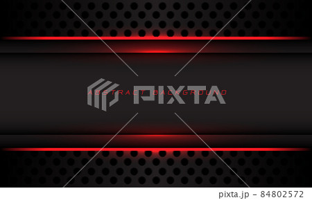 Abstract red light grey metallic banner geometric shadow circle mesh with blank space design modern technology futuristic background vector Abstract red light grey metallic banner geometric shadow circle mesh with blank space design modern technology futuristic background vector 84802572